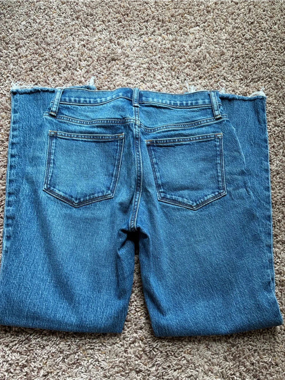 J. Crew Women's Medium Blue Cropped Jeans